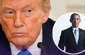 Donald Trump moves official White House portrait of Barack Obama to unusual place and people aren’t fascinated