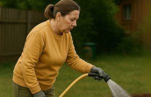 A neighbor watered the same patch of land every day where nothing grew: when the police arrived, they found something terrible there