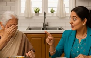 My mother had come to visit from the village, but my mother-in-law suddenly said: “Go to the kitchen and have your dinner”—she was stunned by what I did next.