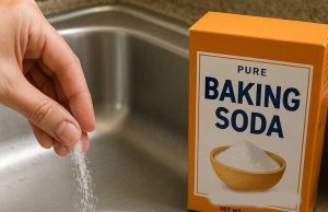 Lady dumps baking soda down her sink. Here’s the genius reason why