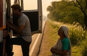 Feeling pity for the old lady in the sun, the driver gave her a lift, but 10 minutes later, something terrible happened to the driver…