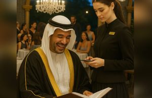 The sheikh insulted the waitress in Arabic, thinking that the girl did not understand anything: but after a few seconds the waitress said this in perfect Arabic
