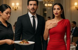 Millionaire finds his pregnant ex-wife waiting tables at a restaurant — and is sh0cked…