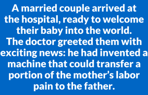 A married couple arrived at the hospital