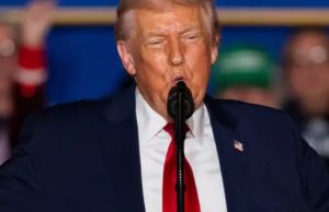 Donald Trump makes ‘disgusting’ comment about the lips of Karoline Leavitt during speech and it’s left people seriously disturbed