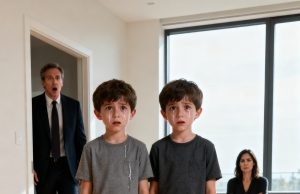 He came home early on a strange hunch… What he found on the living room floor with his twin sons shattered everything he thought he knew…