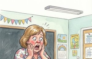 A Teacher noticed …