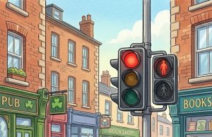 A London lawyer gets pulled over by an Irish Garda