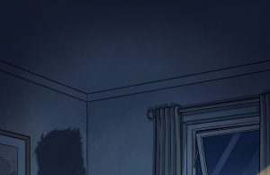 A burglar broke into a house late one night.