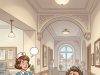A man was wheeling down the hall of the hospital