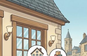 Little Johnny and his two friends are sitting on the front porch