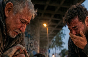 A Heart-Wrenching Encounter Under the Bridge: The Secret Past of a Lame Street Dog