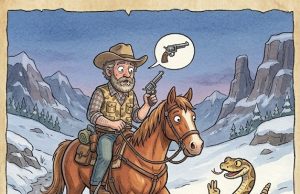 The Cowboys Looking For The Cattle