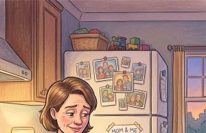 A little boy came up to his mother in the kitchen one evening while she was fixing supper,