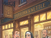 A man was walking past a bar when a nun stopped him outside.
