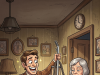A little old lady answered a knock on the door one day,,.