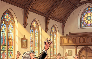 A Pastor is preaching on Loving Your Enemies