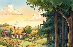 The Farmer’s First Meeting with the Forest Man